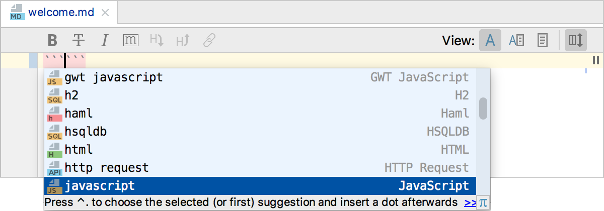 Markdown插入一个带栅栏的代码块