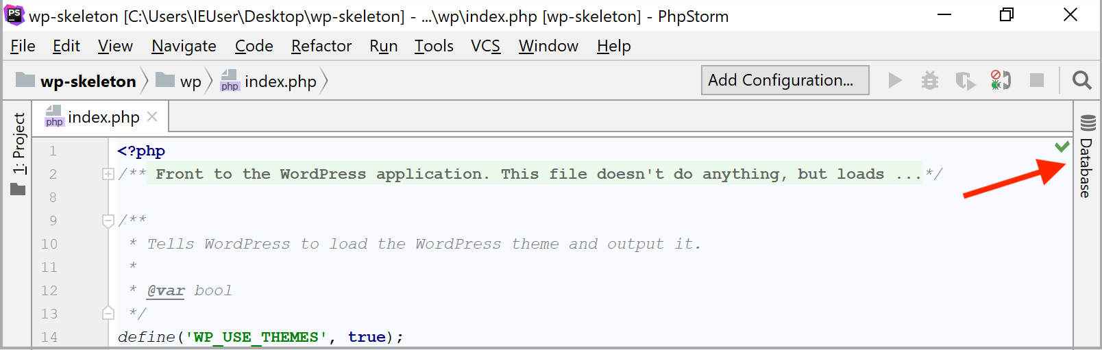 ps xampp选择数据库工具