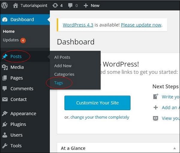 WordPress Delete Tags