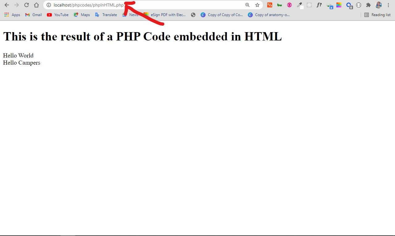 php-in-html